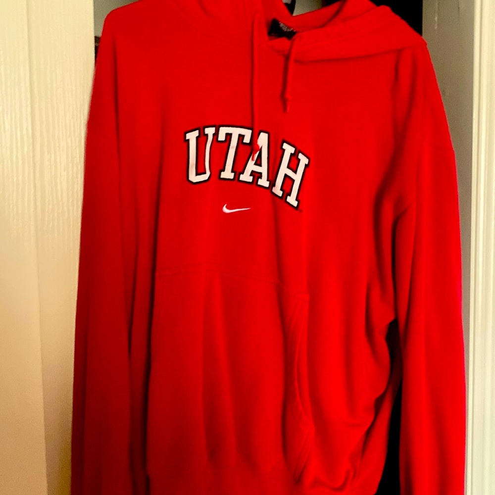 Red Utah hoodie